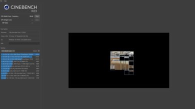 Microsoft Surface Laptop 5 (2022) Cinebench R23 Photo