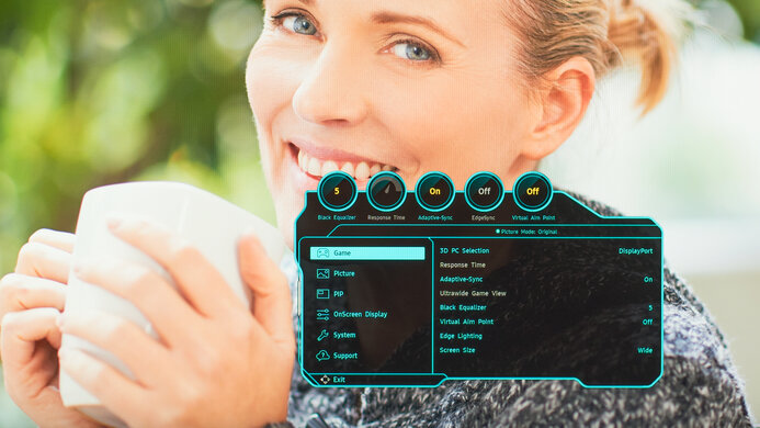 Samsung Odyssey 3D G90XF S27FG900X OSD Picture