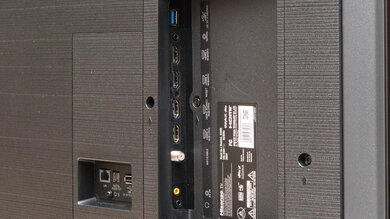 Hisense U8/U8K Side Inputs Picture