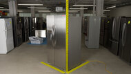 Frigidaire FRSS2623AS Dimensions Photo