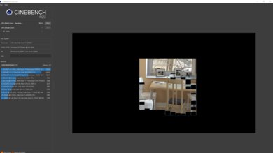 Dell Precision 5570 (2022) Cinebench R23 Photo