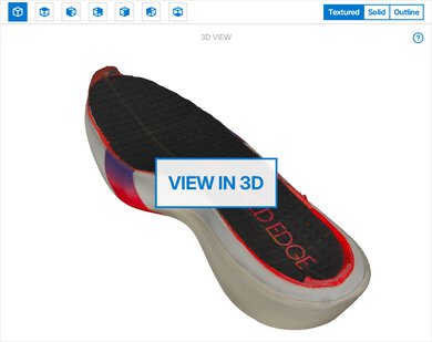 ASICS METASPEED EDGE TOKYO 3D Model Internal