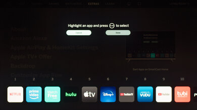 Vizio P Series Quantum X 2020 Apps Picture
