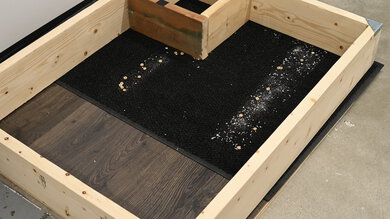 Dyson V15 Detect Low-Pile Carpet Pickup Post Test