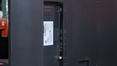 Samsung Q7F 2025 Side Inputs Picture