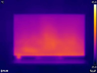 LG E7 OLED Temperature picture