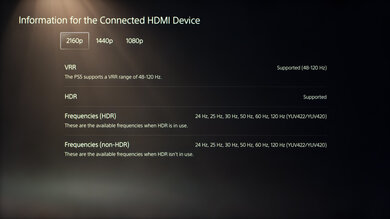 Hisense U9N PS5 Screenshot