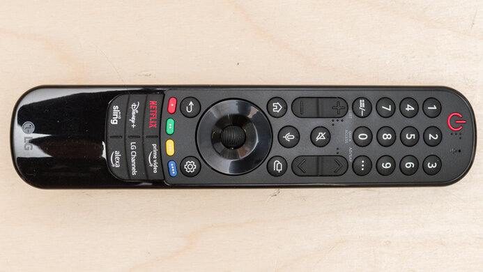 LG C4 42 OLED Controls Picture