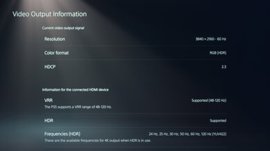 Sony A80J OLED PS5 Screenshot