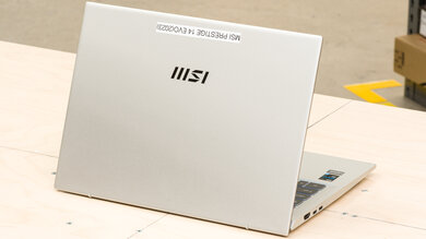 MSI Prestige 14 Evo (2023) Build Quality Photo