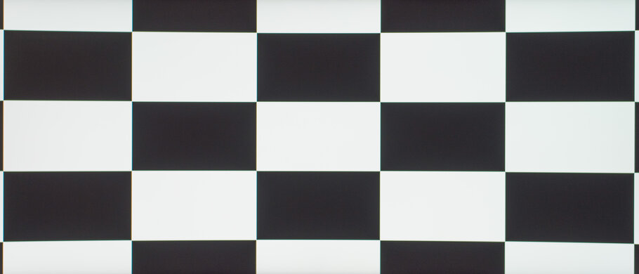 Dell Alienware AW3420DW Checkerboard Picture