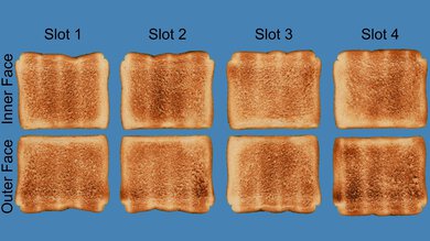 Cuisinart Custom Select 4-Slice Toaster RBT-1350PC Toasting Evenness Photo
