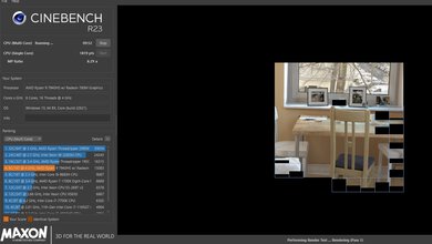 ASUS ROG Flow X13 (2023) Cinebench R23 Photo