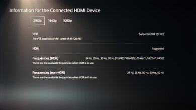 Hisense U6N PS5 Screenshot