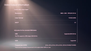 Samsung S90C OLED PS5 Screenshot