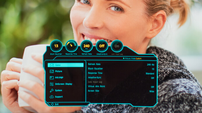 Samsung Odyssey G7 C32G75T OSD Picture