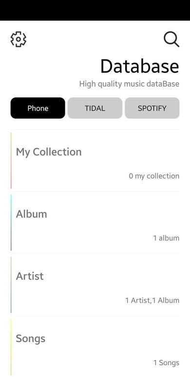 HiFiMan ANANDA-BT Wireless App Picture