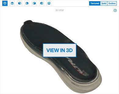 Altra Torin 8 3D Model Internal
