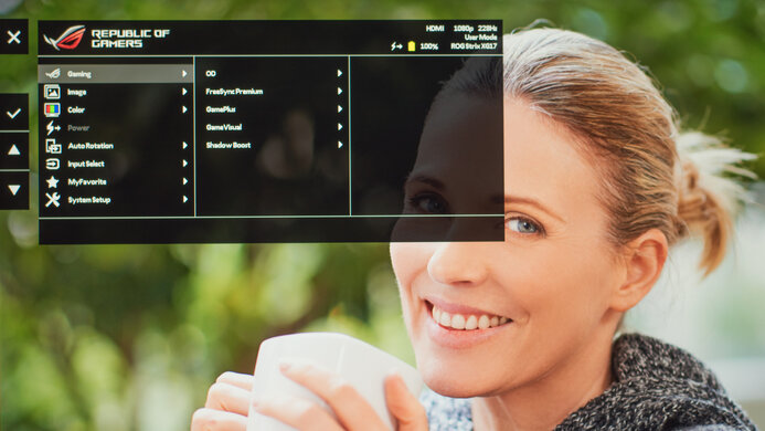 ASUS ROG Strix XG17AHPE OSD Picture