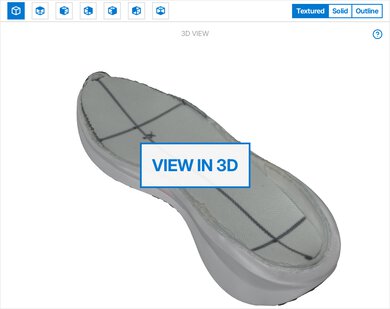 Nike Downshifter 13 3D Model Internal