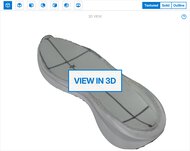 Nike Downshifter 13 3D Model Internal