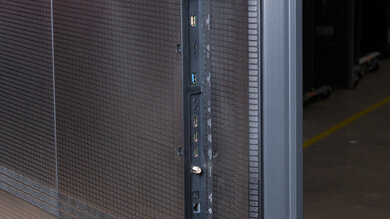 Hisense 100U8QG Side Inputs Picture