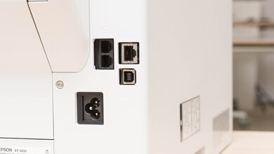 Epson EcoTank Pro ET-5850 Inputs Picture