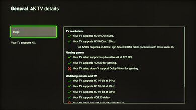 Sony X95L Xbox Series X Screenshot