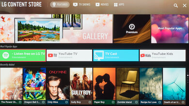 LG C9 OLED Apps Picture