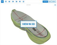 New Balance Ellipse 3D Model Internal