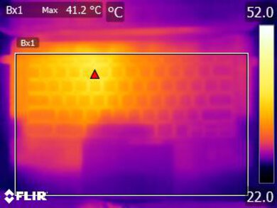 HP Chromebook 14 (2021) Keyboard Temps Picture