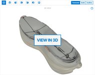 ASICS SONICBLAST 2 3D Model Internal