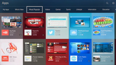 Samsung JU7100 Smart TV Picture