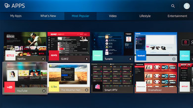 Samsung KU7000 Apps Picture