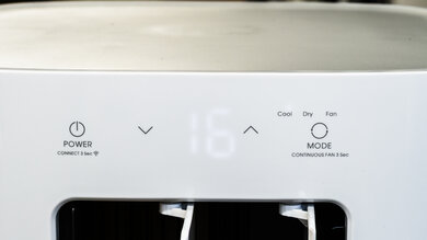 Hisense Tower HIAP0825TWD Controls Picture