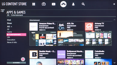 LG LJ5500 Apps Picture