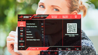 ASUS ROG Strix OLED XG32UCWMG OSD Picture