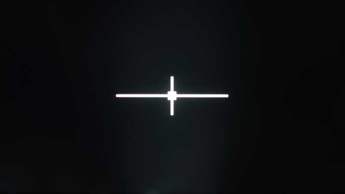 Dell U3223QE Black Uniformity Picture With Local Dimming