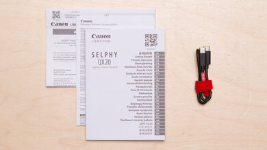Canon SELPHY QX20 In the Box Picture