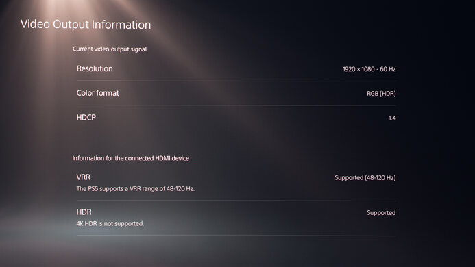 Dell Alienware AW3423DW PS5 Compatibility Photo