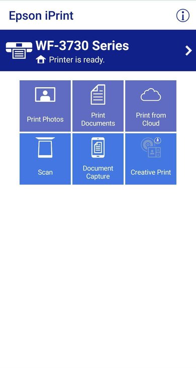 Epson WorkForce Pro WF-3730 App Printscreen