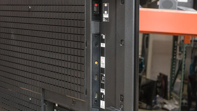 Sony A95K OLED Side Inputs Picture