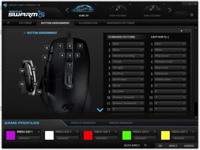 ROCCAT Kone XP Software settings screenshot