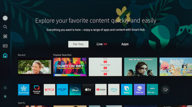 Samsung DU8000 Smart TV Picture