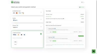 Private Internet Access Payment Options