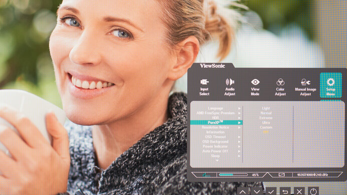 ViewSonic XG2431 OSD Picture