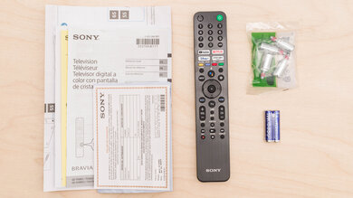 Sony X80J In The Box Picture