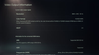 TCL Q650G PS5 Screenshot