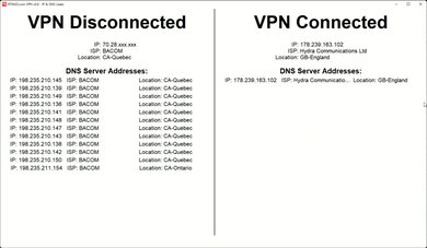 Surfshark VPN IPLEAK.net Screenshot