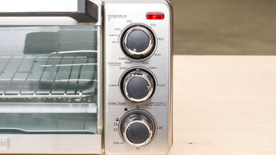 Black+Decker Natural Convection 4-Slice TO1756SB Control Panel Picture